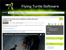 Tablet Screenshot of flyingturtlesoftware.com